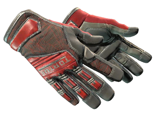 ★ Specialist Gloves | Crimson Web (Minimal Wear)