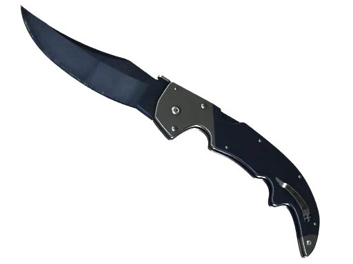 ★ StatTrak™ Falchion Knife | Blue Steel (Battle-Scarred)