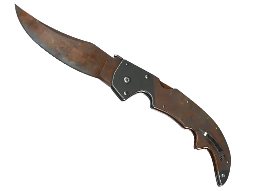 ★ StatTrak™ Falchion Knife | Rust Coat (Battle-Scarred)