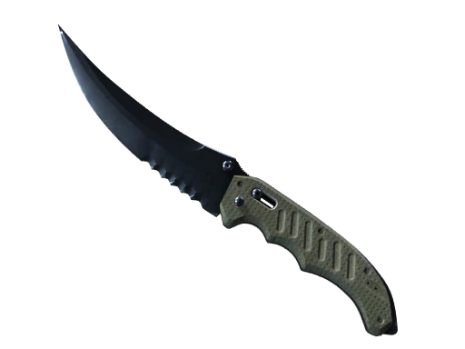 ★ StatTrak™ Flip Knife | Blue Steel (Field-Tested)