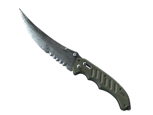 ★ StatTrak™ Flip Knife | Damascus Steel (Factory New)