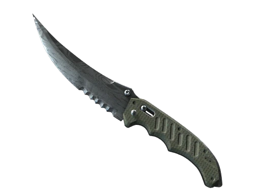 ★ StatTrak™ Flip Knife | Damascus Steel (Field-Tested)