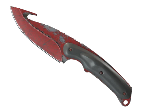 ★ StatTrak™ Gut Knife | Crimson Web (Well-Worn)