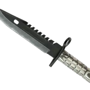 ★ StatTrak™ M9 Bayonet | Black Laminate (Well-Worn)