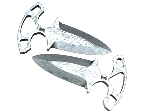 ★ StatTrak™ Shadow Daggers | Damascus Steel (Field-Tested)
