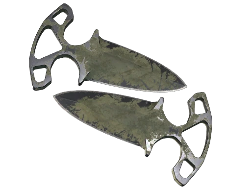 ★ StatTrak™ Shadow Daggers | Safari Mesh (Battle-Scarred)