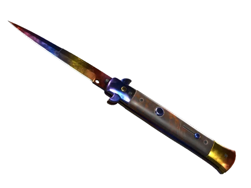 ★ StatTrak™ Stiletto Knife | Marble Fade (Factory New)