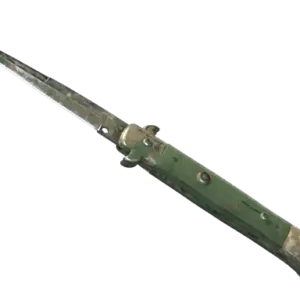★ Stiletto Knife | Forest DDPAT (Battle-Scarred)
