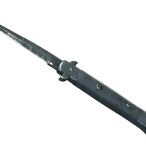 ★ Stiletto Knife | Night Stripe (Battle-Scarred)