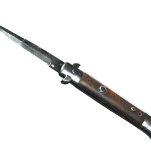 ★ Stiletto Knife | Stained (Well-Worn)