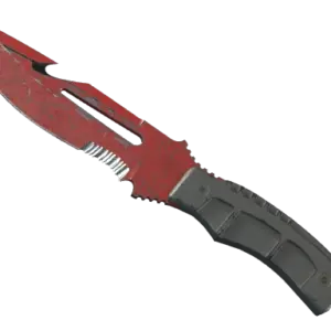 ★ Survival Knife | Crimson Web (Battle-Scarred)