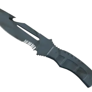 ★ Survival Knife | Night Stripe (Well-Worn)