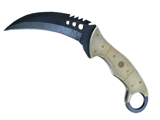 ★ Talon Knife | Blue Steel (Battle-Scarred)