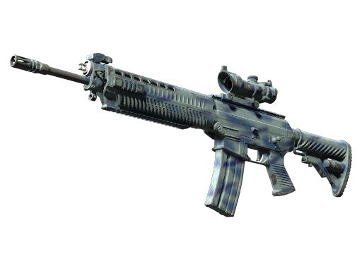 SG 553 | Wave Spray (Well-Worn)