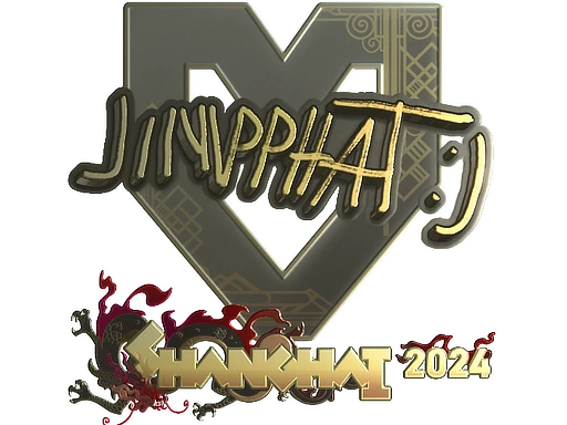 Sticker | Jimpphat (Gold) | Shanghai 2024