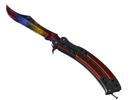 ★ StatTrak™ Butterfly Knife | Marble Fade (Minimal Wear)
